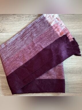 Oversized Colorblock Plaid Blanket Scarf